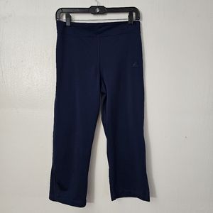 Adidas Dark Blue Capri Leggings
